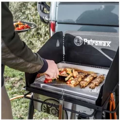 Grillplatte Petromax Grillplatte Für Gastisch -Geschäft Für Campingausrüstung kein hitzestau dank lueftungsoeffnungen petromax plancha 1000 6 25965