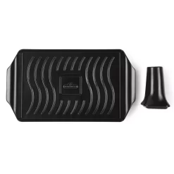 Keramikplatte Napoleon Mit Geflügelbräter -Geschäft Für Campingausrüstung keramikplatte napoleon mit gefluegelaufsatz keramisches grillzubehoer 1000 2 21701