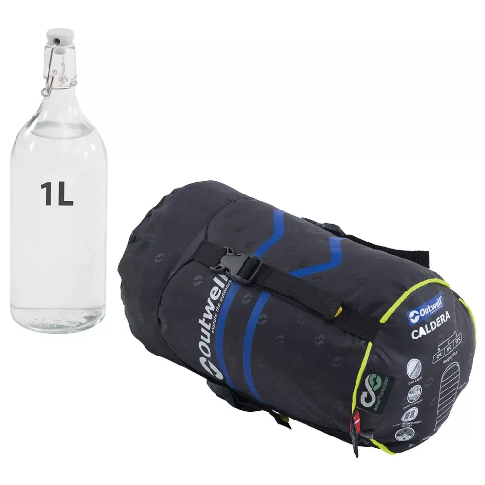 Deckenschlafsack Outwell Caldera, Reissverschluss Links 4 Deckenschlafsack Outwell Caldera, Reissverschluss Links – Bild 4