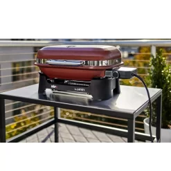 Weber Lumin Compact Elektrogrill, Red | Ausstellungsstück -Geschäft Für Campingausrüstung kompakter elektrogrill outdoor weber lumin compact rot 1000 5 27743