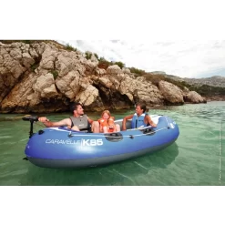 Freizeitboot Sevylor Caravelle KK85 Kit -Geschäft Für Campingausrüstung komplett set caravelle kk85 kit sevylor freizeitboot k85 inklusive riemenpaar ruder paddel luft pumpe schlauchboot luftboot aufblasbares boot 1000 2 22518