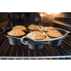 Petromax Gusseisen Muffinform -Geschäft Für Campingausrüstung muffins draussen ueber lagerfeuer und daheim im backofen backen petromax muffinform mf6 tzubehoer 1000 6 25993