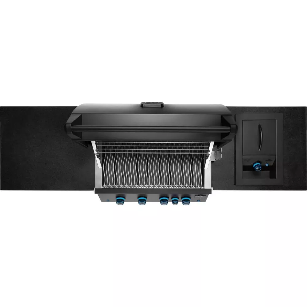 Outdoorküche Napoleon OASIS Compact 105 Mit BIG32-1 Und Einbau Sizzle Zone, Mattschwarz 6 Outdoorküche Napoleon OASIS Compact 105 Mit BIG32-1 Und Einbau Sizzle Zone, Mattschwarz – Bild 6