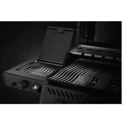 Gasgrill Napoleon Phantom Freestyle 425 -Geschäft Für Campingausrüstung napoleon grill propangas phantom freestyle 425 mattschwarz abklappbarer seitenbrenner 1000 6 24392