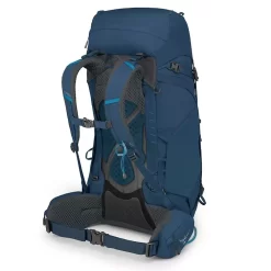 Trekkingrucksack Osprey Kestrel 48 L/XL, Atlas Blue -Geschäft Für Campingausrüstung noppenschaumstoff ideale belueftung osprey ketrel 48 groesse l xl gruenblauer wanderrucksack herren 1000 3 25010