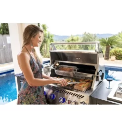 Outdoorküche Napoleon OASIS Compact 105 Mit BIG32-1 Und Einbau Sizzle Zone -Geschäft Für Campingausrüstung oasis compact 105 big32 einbaugrill sizzle zone napoleon outdoor kitchen drehspiess infrarot heckbrenner 1000 11 26115