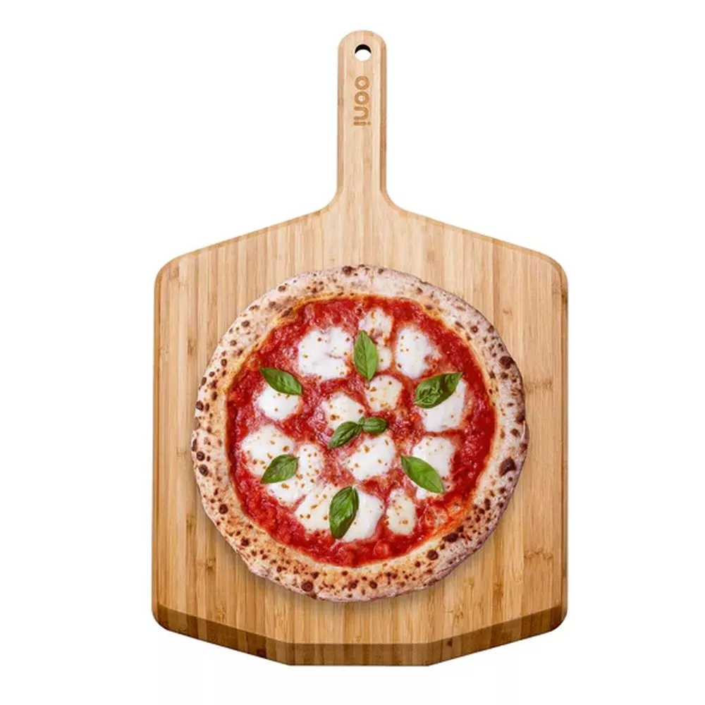 Ooni 14 Bambus-Pizzaschieber Und Pizzabrett 1 Ooni 14 Bambus-Pizzaschieber Und Pizzabrett