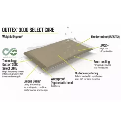 Busvorzelt Outwell Seacrest 22 Busvorzelt Outwell Seacrest -Geschäft Für Campingausrüstung outtex 3000 seacrest wassersaeule wasserdicht outwell 1000 10 26664