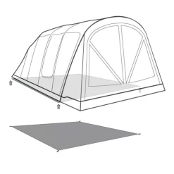 Unterlage Outwell Footprint Charleston 7 Air TC 5 Unterlage Outwell Footprint Charleston 7 Air TC -Geschäft Für Campingausrüstung outwell charleston 7 air tc footprint skizze unterlage familien campingzelt 2 27539