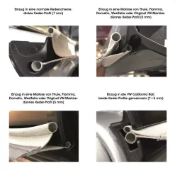 Outwell Lounge Vehicle Connector XL 12 Outwell Lounge Vehicle Connector XL -Geschäft Für Campingausrüstung outwell doppel keder 5 7 mm einziehen am fahrzeug befestigen 1000 9 25050