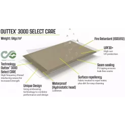 Heckzelt Outwell Dunecrest L 15 Heckzelt Outwell Dunecrest L -Geschäft Für Campingausrüstung outwell dunecrest l outtex 3000 1000 7 25719