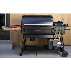 Pellet-Smoker Traeger Ironwood XL International + Pelletsensor -Geschäft Für Campingausrüstung pellet smoker traeger ironwood xl international 1000 10 24772