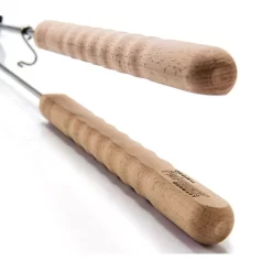 Petromax Sandwicheisen, Lang -Geschäft Für Campingausrüstung petroamx sandwicheisen mit scharnier und griffen aus holz zubehoer 1000 4 27949