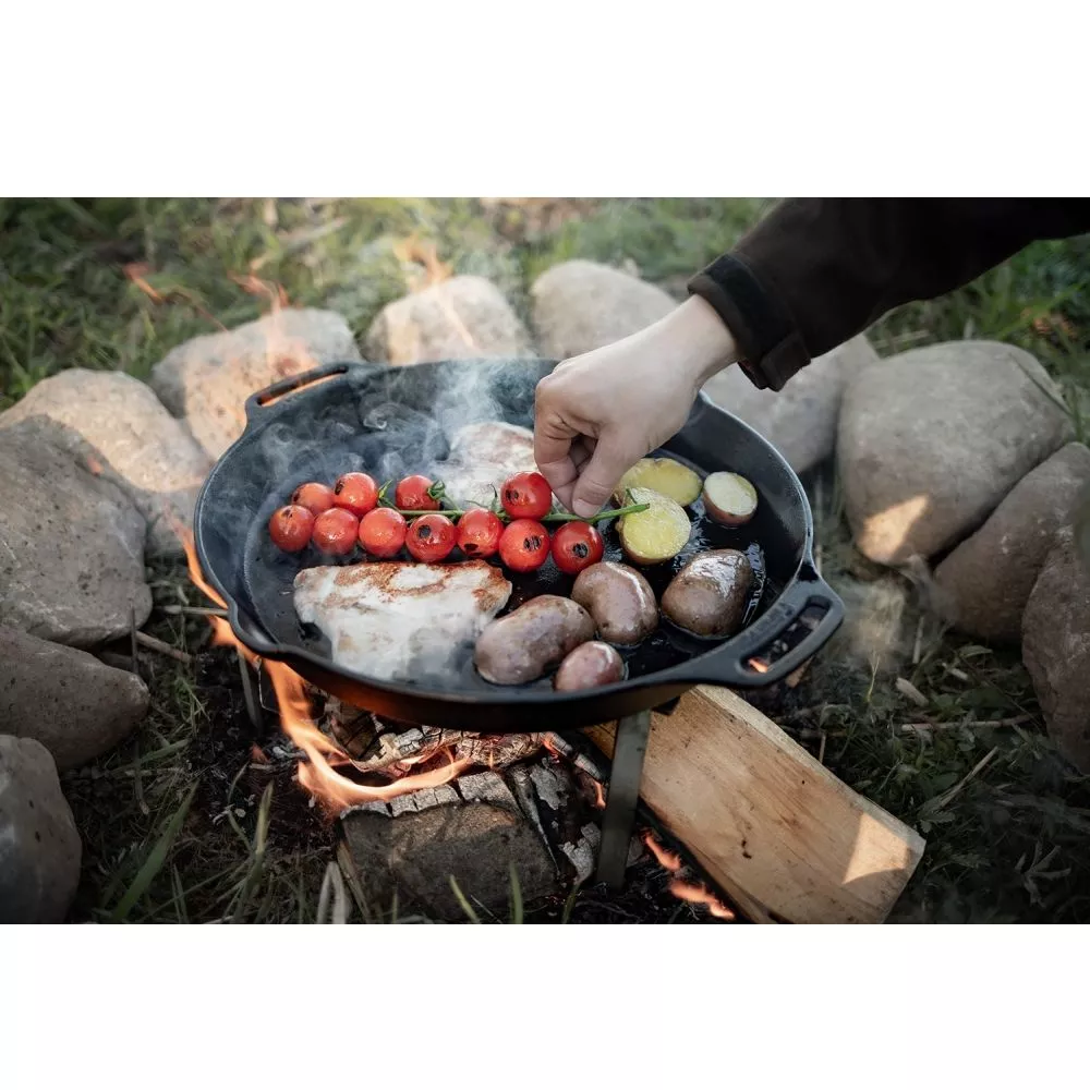 Petromax Gusseisenpfanne Mit Henkel Feuerpfanne Fp25h-t , Ø 25 Cm 4 Petromax Gusseisenpfanne Mit Henkel Feuerpfanne Fp25h-t , Ø 25 Cm – Bild 4