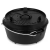 Dutch Oven Petromax Feuertopf Ft4.5 Aus Gusseisen, Ø 22 Cm