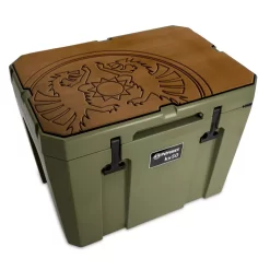 Petromax Haft-Auflage Für Kühlbox Kx50, Braun 5 Petromax Haft-Auflage Für Kühlbox Kx50, Braun -Geschäft Für Campingausrüstung petromax haftauflage zubehoer kuehlbox kx50 braunes design mit drachen logo 1000 2 27936