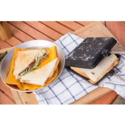 Petromax Sandwicheisen, Lang -Geschäft Für Campingausrüstung petromax sandwicheisen lang aus gusseisen holzgriffe camping zubehoer lagerfeuer 1000 9 27949