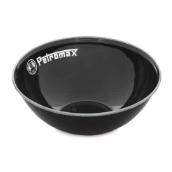 Campingschale Petromax Emaille-Schale, Schwarz, 2 Stück, 1,0 Liter