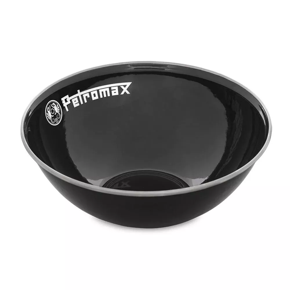 Campingschale Petromax Emaille-Schale, Schwarz, 2 Stück, 1,0 Liter 1 Campingschale Petromax Emaille-Schale, Schwarz, 2 Stück, 1,0 Liter