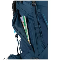 Trekkingrucksack Osprey Kestrel 48 L/XL, Atlas Blue -Geschäft Für Campingausrüstung reissverschlussfach ueber volle rucksacklaenge kestrel 48 osprey herren rucksack 1000 7 25010