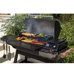 Pellet-Smoker Traeger Ironwood XL International + Pelletsensor -Geschäft Für Campingausrüstung smart combustion technologie holzpelletgrill traeger ironwood xl international 1000 13 24772