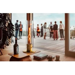 Höfats Spin 120 Tischfeuer, Gold 6 Höfats Spin 120 Tischfeuer, Gold -Geschäft Für Campingausrüstung spin 120 hoefats tischfeuer indoor windlicht gold 1000 2 22374