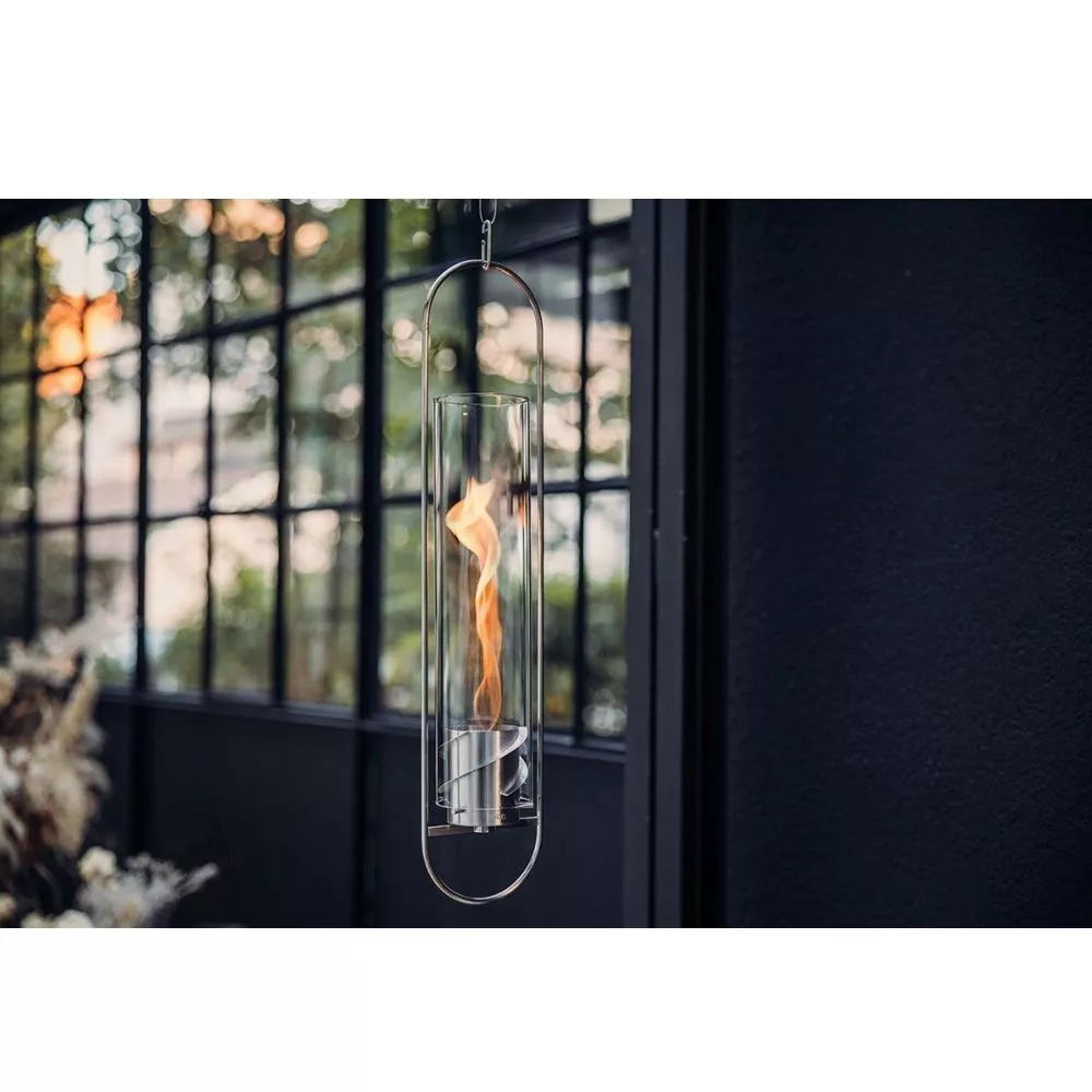 Feuer-Leuchte Höfats SPIN 1200 Hängefeuer. Silber 4 Feuer-Leuchte Höfats SPIN 1200 Hängefeuer. Silber – Bild 4