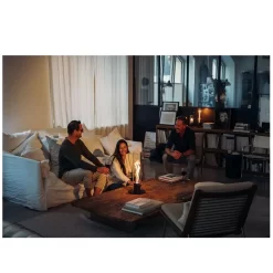 Höfats SPIN 1200 Tischfeuer, Schwarz 11 Höfats SPIN 1200 Tischfeuer, Schwarz -Geschäft Für Campingausrüstung spin1200 hoefats edelstahl black tischfeuer glaszylinder aesthetik 1000 5 25745