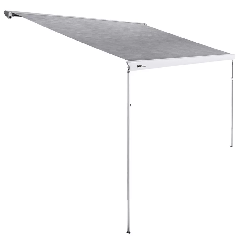 Motormarkise Thule Omnistor 6300, Tuch: Mystic-grau, Gehäuse: Eloxiert 4 Motormarkise Thule Omnistor 6300, Tuch: Mystic-grau, Gehäuse: Eloxiert – Bild 4