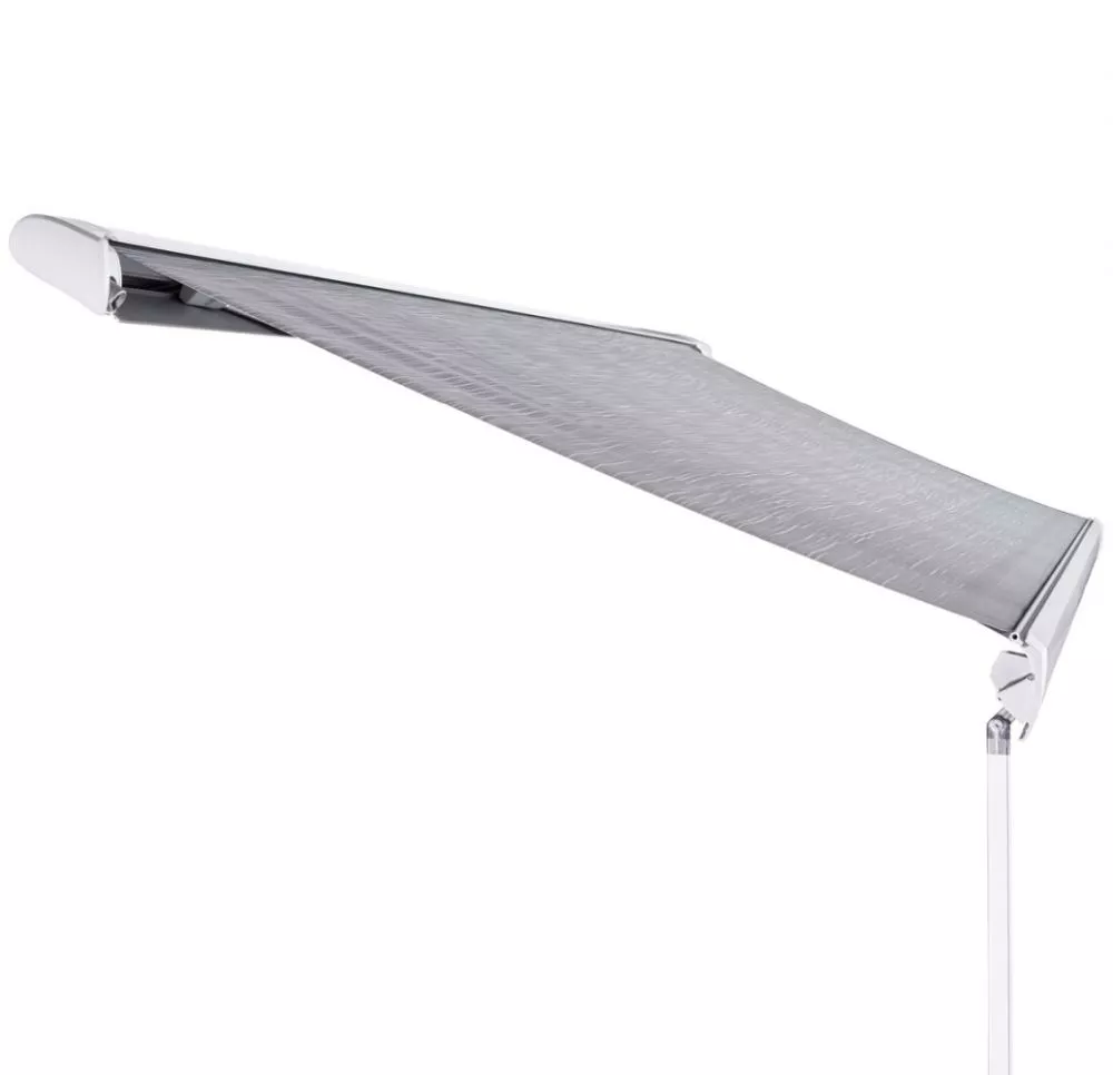 Motormarkise Thule Omnistor 6300, Tuch: Mystic-grau, Gehäuse: Eloxiert 5 Motormarkise Thule Omnistor 6300, Tuch: Mystic-grau, Gehäuse: Eloxiert – Bild 5