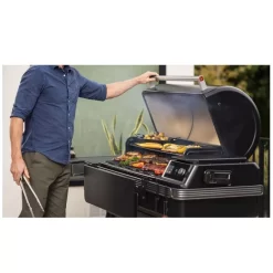 Pellet-Smoker Traeger Ironwood XL International + Pelletsensor -Geschäft Für Campingausrüstung traeger freeflow feuertop super smoke modus ironwood xl international pelletgrill outdoor 1000 14 24772