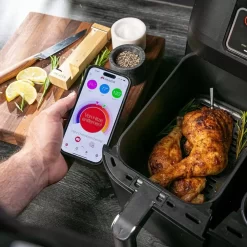 Kabelloses Grillthermometer Traeger MEATER Pro Duo Fleischthermometer -Geschäft Für Campingausrüstung traeger grillzubehoer meater pro kabelloses fleischthermometer mit app 1000 7 28306