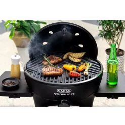 Campinggrill Cadac Dometic Citi Chef 40 FS, Black, 50mbar | Ausstellungsstück -Geschäft Für Campingausrüstung trendiger gasgrill holzbeine citi chef 40 fs schwarzer campinggrill cadac dometic 1000 6 28719