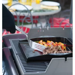 Grillplatte Weber Deluxe -Geschäft Für Campingausrüstung weber grillplancha gussplatte porzellanemaillierter gusseisen grillzubehoer 1000 2 7299