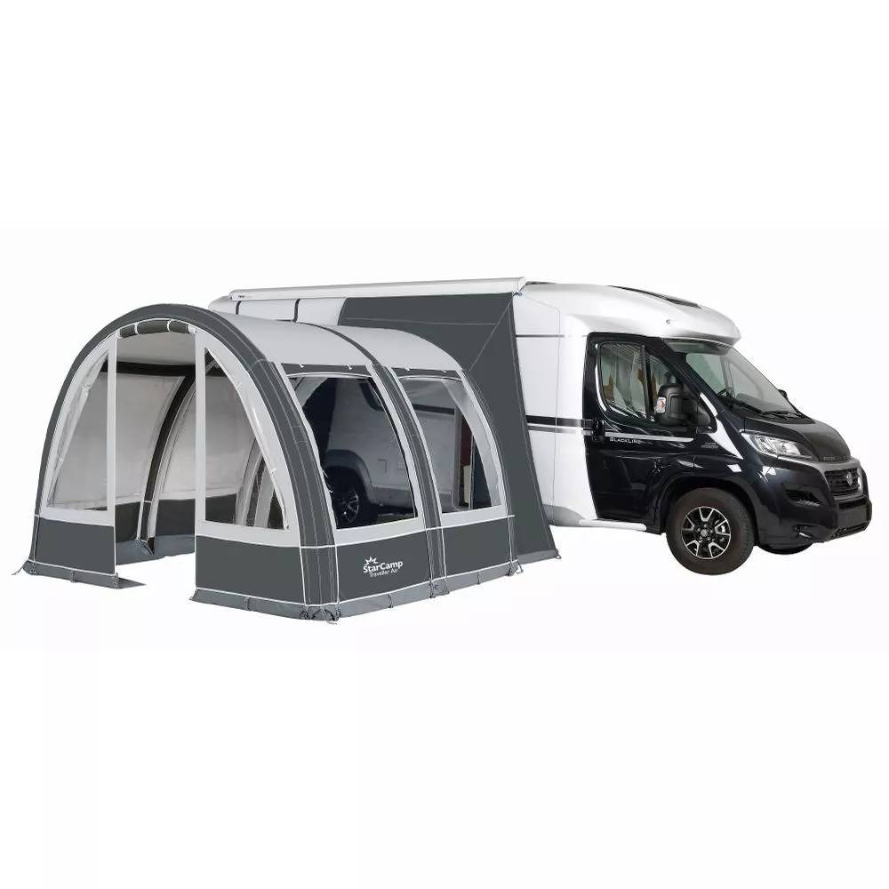 Aufblasbares Wohnmobil-Vorzelt Dorema Traveller Air KlimaTex Mit Tunnel Grösse 3 1 Aufblasbares Wohnmobil-Vorzelt Dorema Traveller Air KlimaTex Mit Tunnel Grösse 3