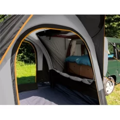 Bus- Und Auto-Heckzelt Eurotrail Cruiser Air SUV -Geschäft Für Campingausrüstung wohnraum aufblasbares busvorzelt eurotrail cruiser air suv kombi van freistehendes buszelt dunkelgrau schwarz 1000 4 22012