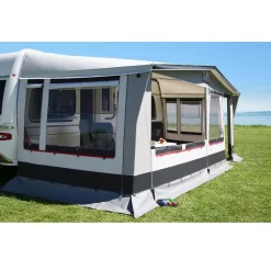 Wohnwagen-Vorzelt DWT Paradies III 240 -Geschäft Für Campingausrüstung wohnwagenvorzelt paradies III dwt zelte verandaeffekt volleingezogenes vorzelt 1000 5 18313