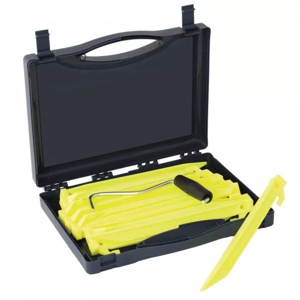 Leuchtende Zeltheringe Outwell Guyline Hering Box 1 Leuchtende Zeltheringe Outwell Guyline Hering Box